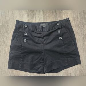Banana Republic Black Button Shorts